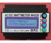 AC/DC Wattmetr s pamětí W4320