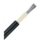 Fotovoltaický kabel 8AWG 6mm2 černý
