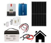 Solární sestava - Mušov I Kapacita AKU: 200Ah, Výkon FV: 1 × 385Wp