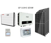 Solární sestava GETI GF-I10H3 10 kW Počet FVP: 22x460 Wp / 10,1 kWp, Rozvaděč: DC rozvaděč pro 2 stringy